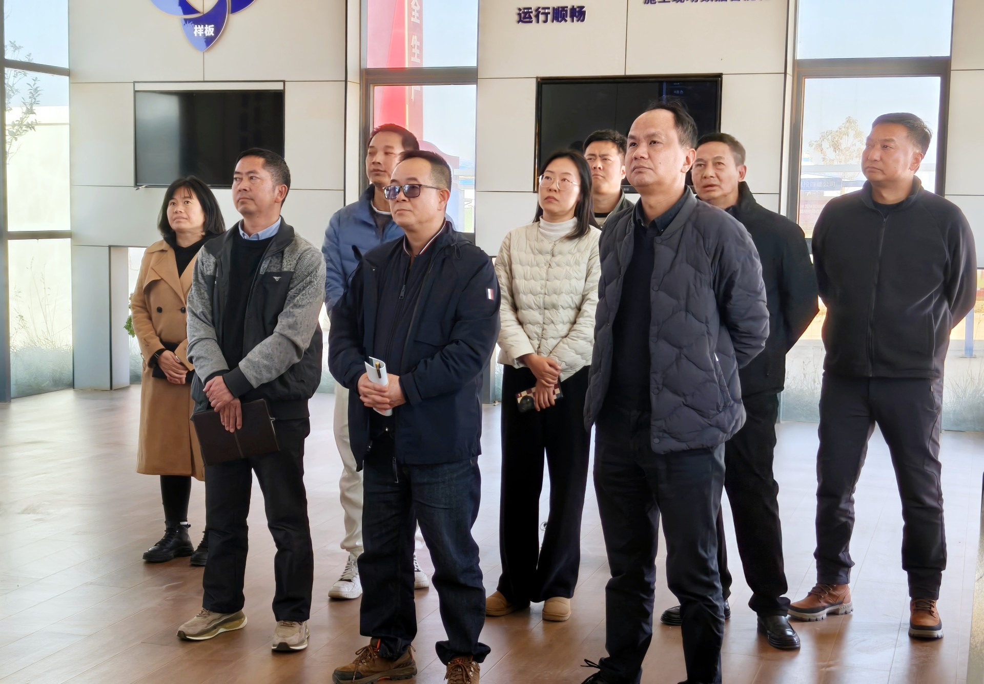 公司組團赴長水機場項目“取經”智能建造