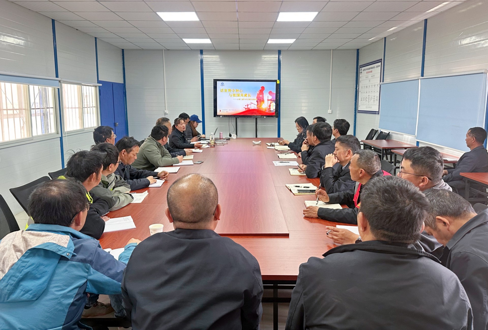 慶祝建司75周年丨“三建史”宣講進基層 紅色基因代代傳（二）