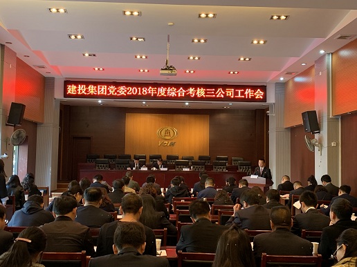 集團黨委對公司進行2018年度綜合考核