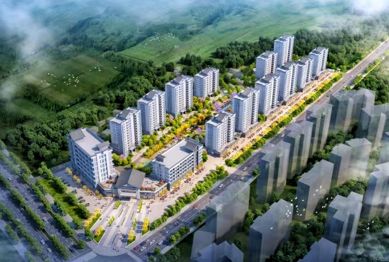麗江市古城區(qū)保障性租賃住房建設(shè)項目第13棟主體結(jié)構(gòu)順利封頂